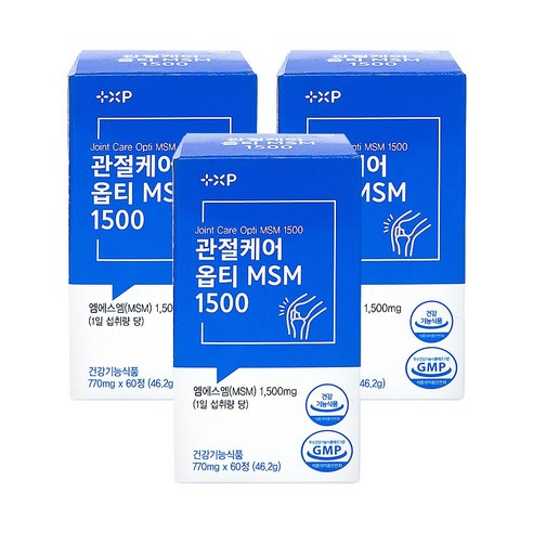 관절엔 옵티MSM1500 관절 및 연골건강에 도움 제품 이미지